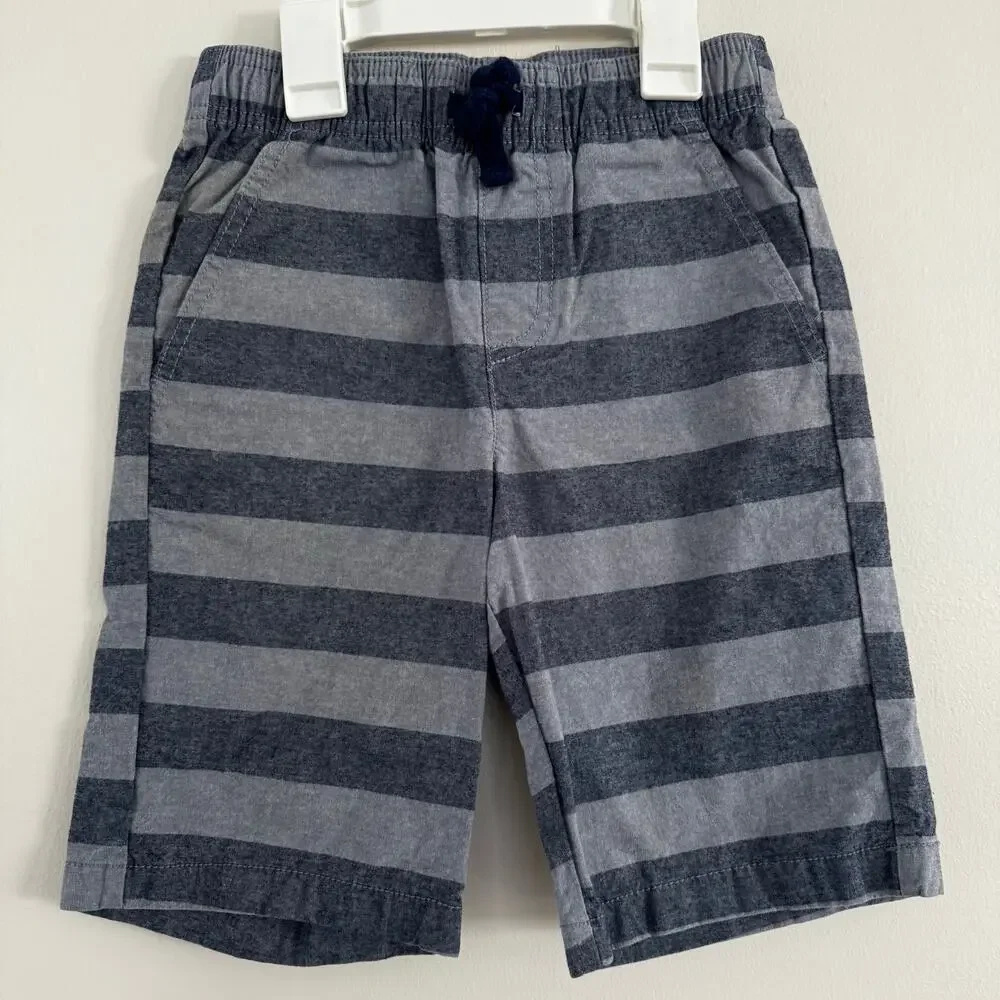 Plaid and Stripe Shorts Bundle:  Includes 3 Pair.